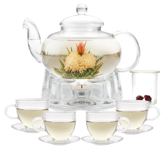 Glass Teapot Set